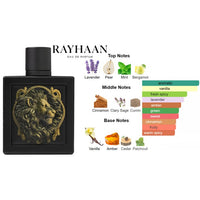 Rayhaan Lion 100ml (100% Authentic) - ScentoraStudio