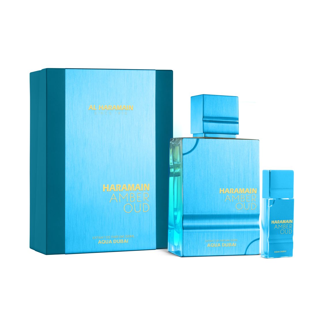 Al Haramain Amber Oud Aqua Dubai 200ml- Authentic