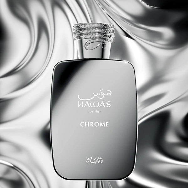 Rasasi Hawas For Him Chrome Eau de Parfum (100ml) (100% Authentic)