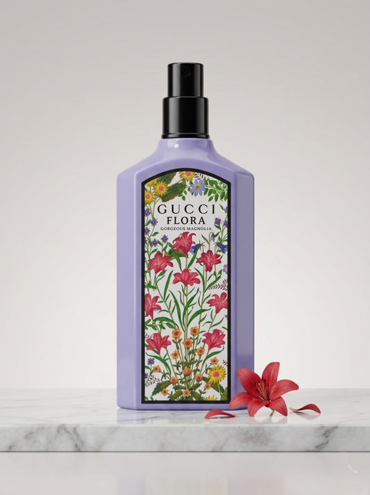 Gucci Flora Gorgeous Magnolia EDP (100%Authentic) - ScentoraStudio