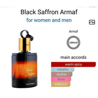 Armaf Black Saffron Fragrance - 100ml EDP - ScentoraStudio