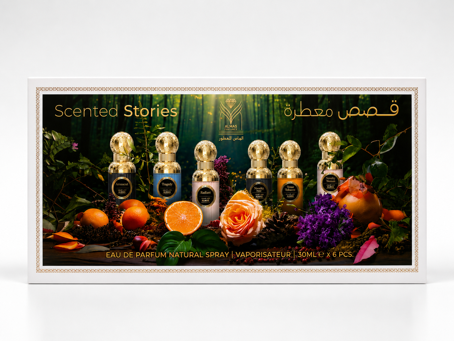 Almas Perfumes Scented Stories Discovery Set EDP-Authentic
