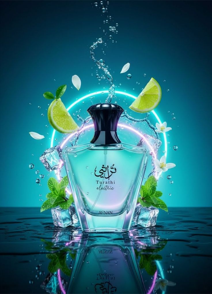 Afnan Turathi Electric (90ml) Eau de Parfum (100% Authentic)