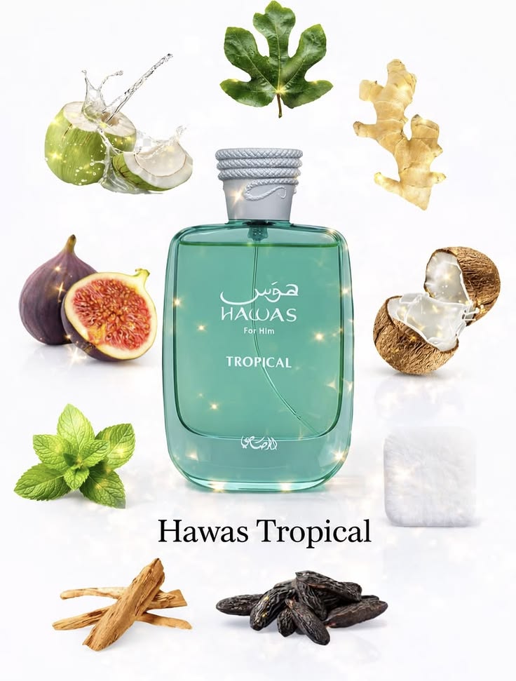 Rasasi Hawas Tropical For Him (100% Authentic) - ScentoraStudio