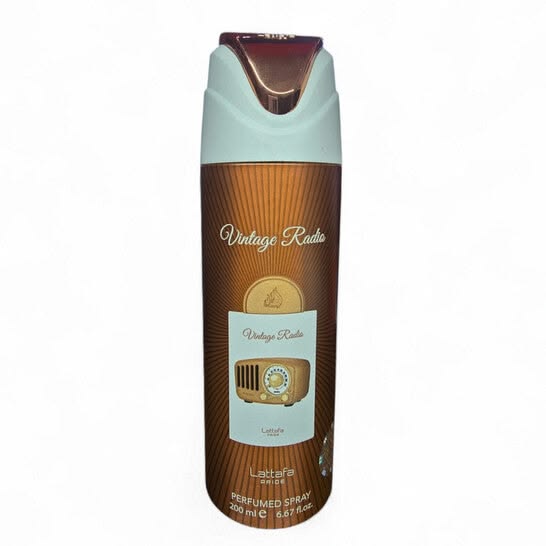 Lattafa Pride Vintage Radio Perfumed Spray (200ml) - ScentoraStudio