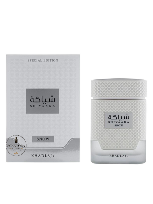 Khadlaj Shiyaaka Snow – Special Edition ( 100% Authentic) - ScentoraStudio